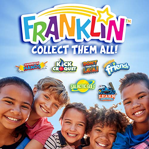 Franklin Sports Kids Golf Set - Toy Clubs + Balls for Toddlers (4 Clubs, 4 Balls, 4 Holes, Case)