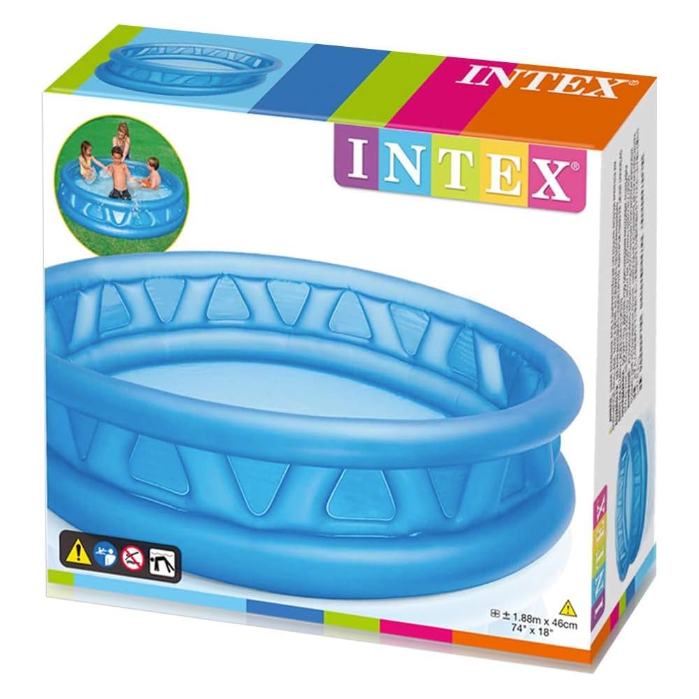 Piscina Infantil Intex 58431 - 188cm Diámetro, 46cm Alto, Uso Exterior