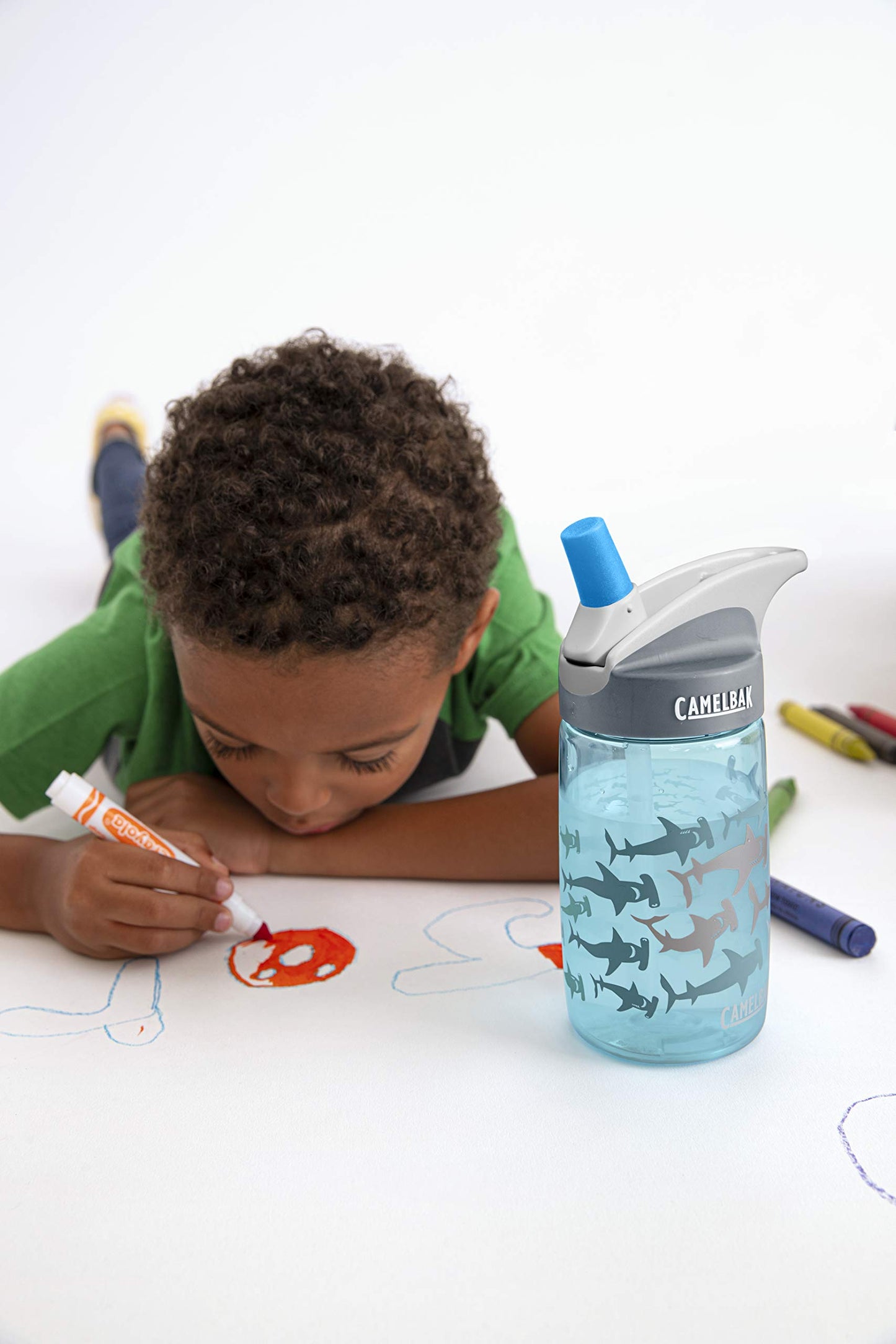 CamelBak Eddy Kids Botella de Agua 0.4L - Diseño Meow, para Niños