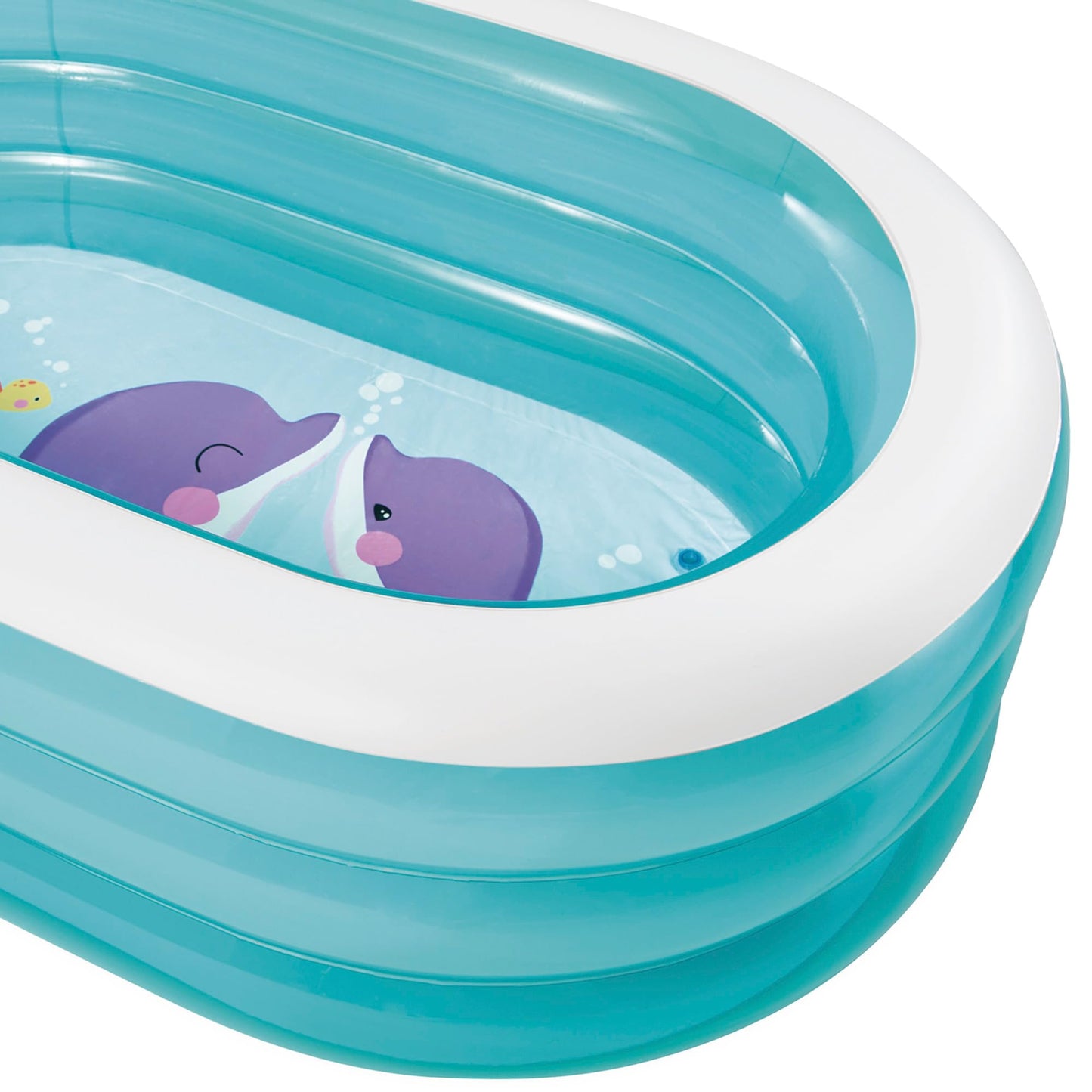 Piscina Hinchable Intex para Niños - 163x107cm, 230 Litros, Incluye Parche Reparación