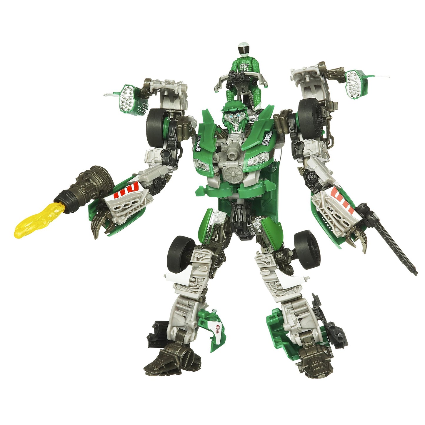 Transformers: Dark of the Moon - MechTech Human Alliance - Roadbuster with Sergeant Recon Action Figure