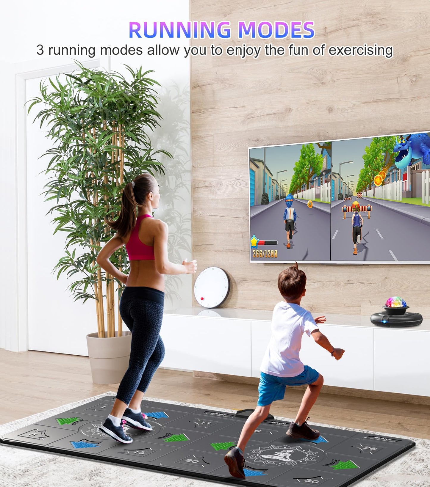 FWFX Tapete de Baile Inalámbrico para Niños/Adultos