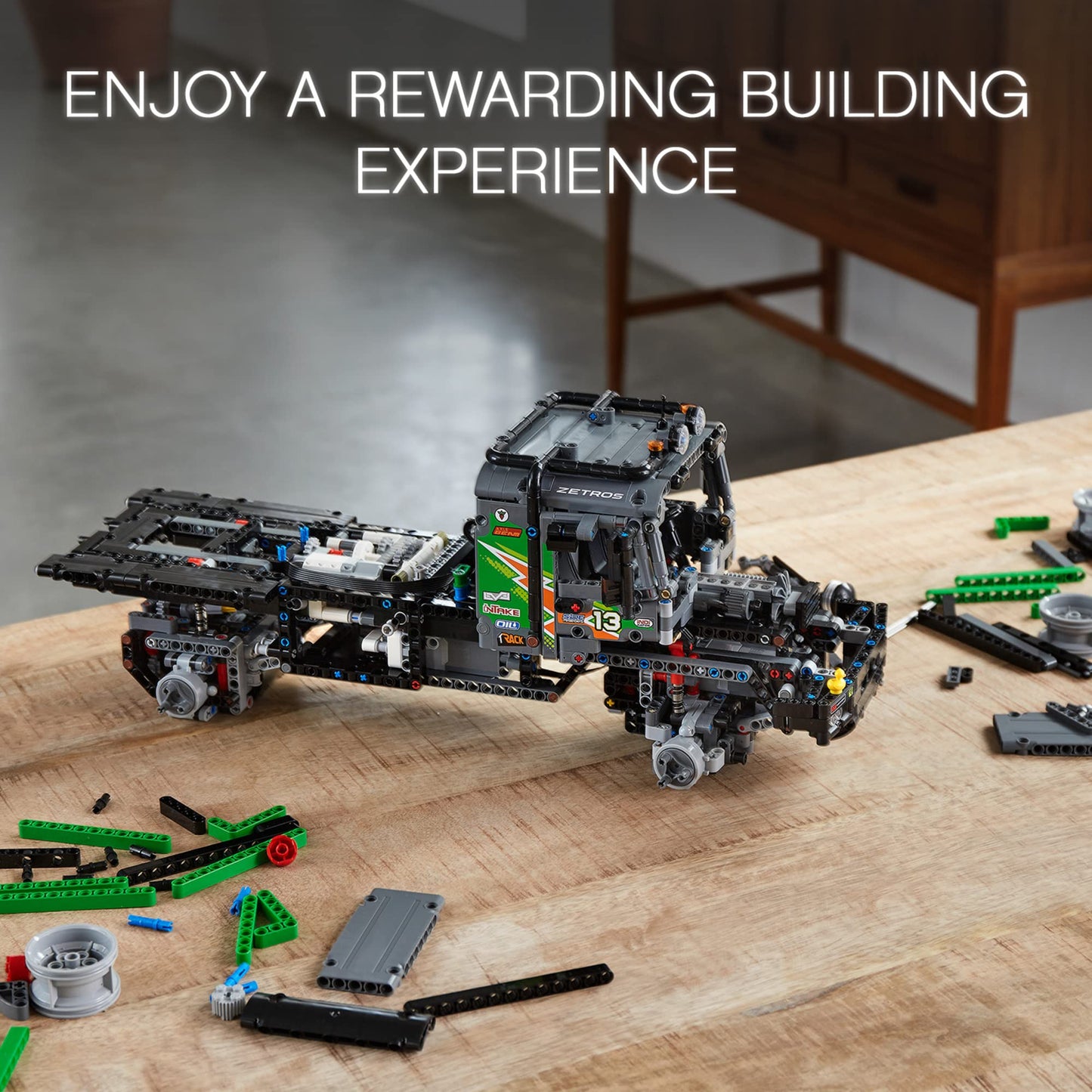 LEGO Technic 4x4 Mercedes-Benz Zetros Trial Truck 42129 - Kit de Construcción (2,110 Piezas), Control por App, Edición 2021