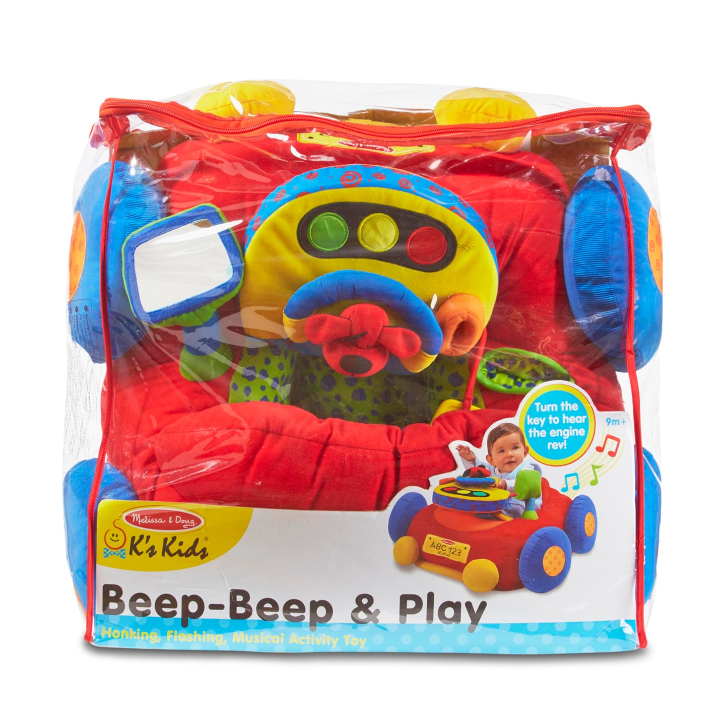 K's Kids Beep-Beep & Play - Baby Developmental Toy with Lights & Sounds (6+ Months)