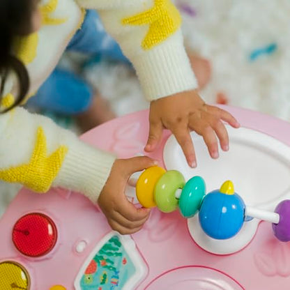Bright Starts Around We Go - Centro de Actividades 2 en 1 (Rosa Coral)