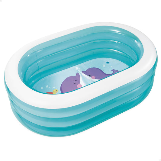 Piscina Hinchable Intex para Niños - 163x107cm, 230 Litros, Incluye Parche Reparación