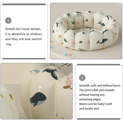Piscina Hinchable Redonda para Bebés y Niños - 100x35cm, Uso Interior/Exterior, Juegos Acuáticos