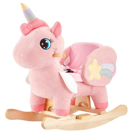 FUNLIO Caballo Mecedora Unicornio para Bebés