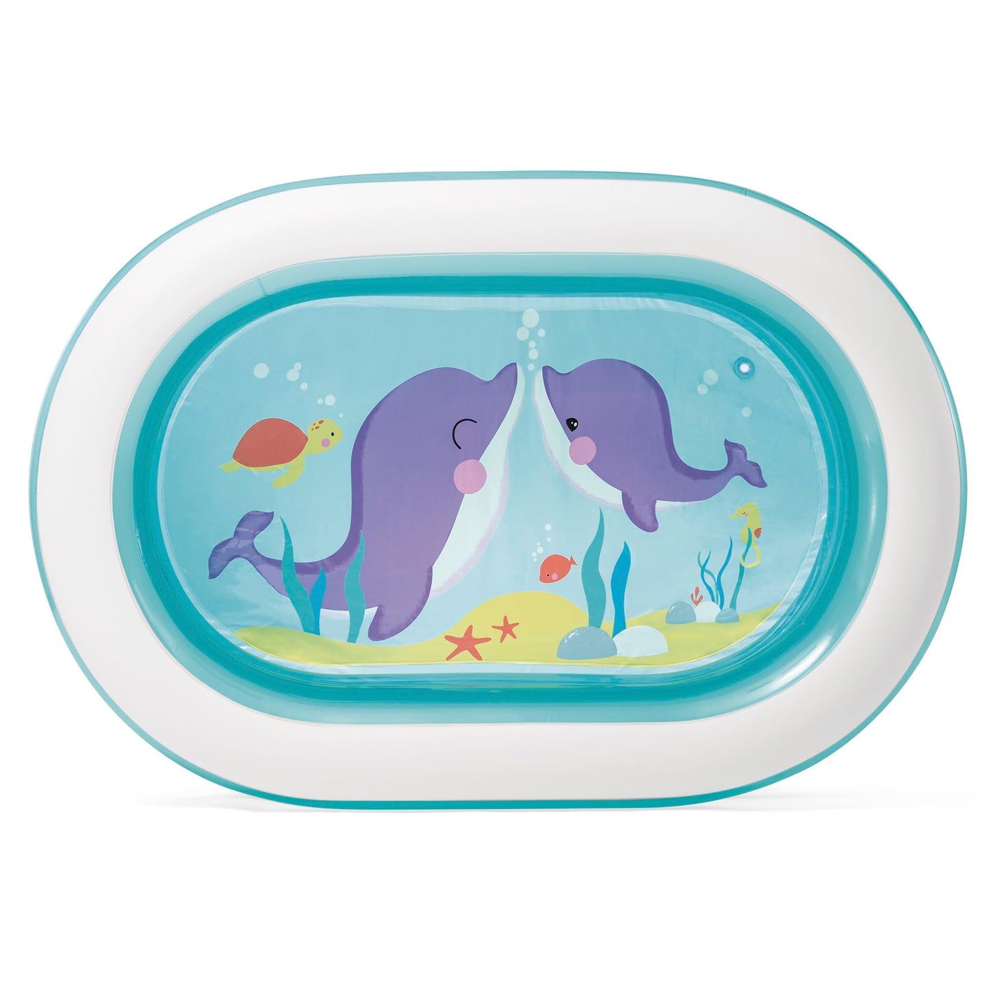 Piscina Hinchable Intex para Niños - 163x107cm, 230 Litros, Incluye Parche Reparación