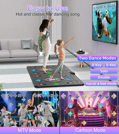 FWFX Tapete de Baile Inalámbrico para Niños/Adultos