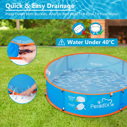 Kit Peradix Piscina+Tienda+Arenero 4en1 - UV50+, Portátil, para Exterior/Interior