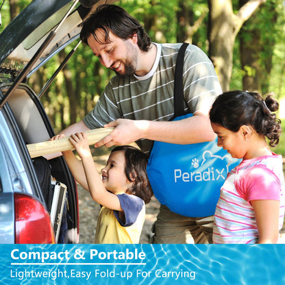 Kit Peradix Piscina+Tienda+Arenero 4en1 - UV50+, Portátil, para Exterior/Interior