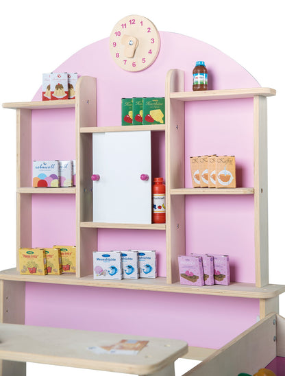 roba-kids Tienda de Madera con Mostrador - Juguete Infantil Multicolor (480022)